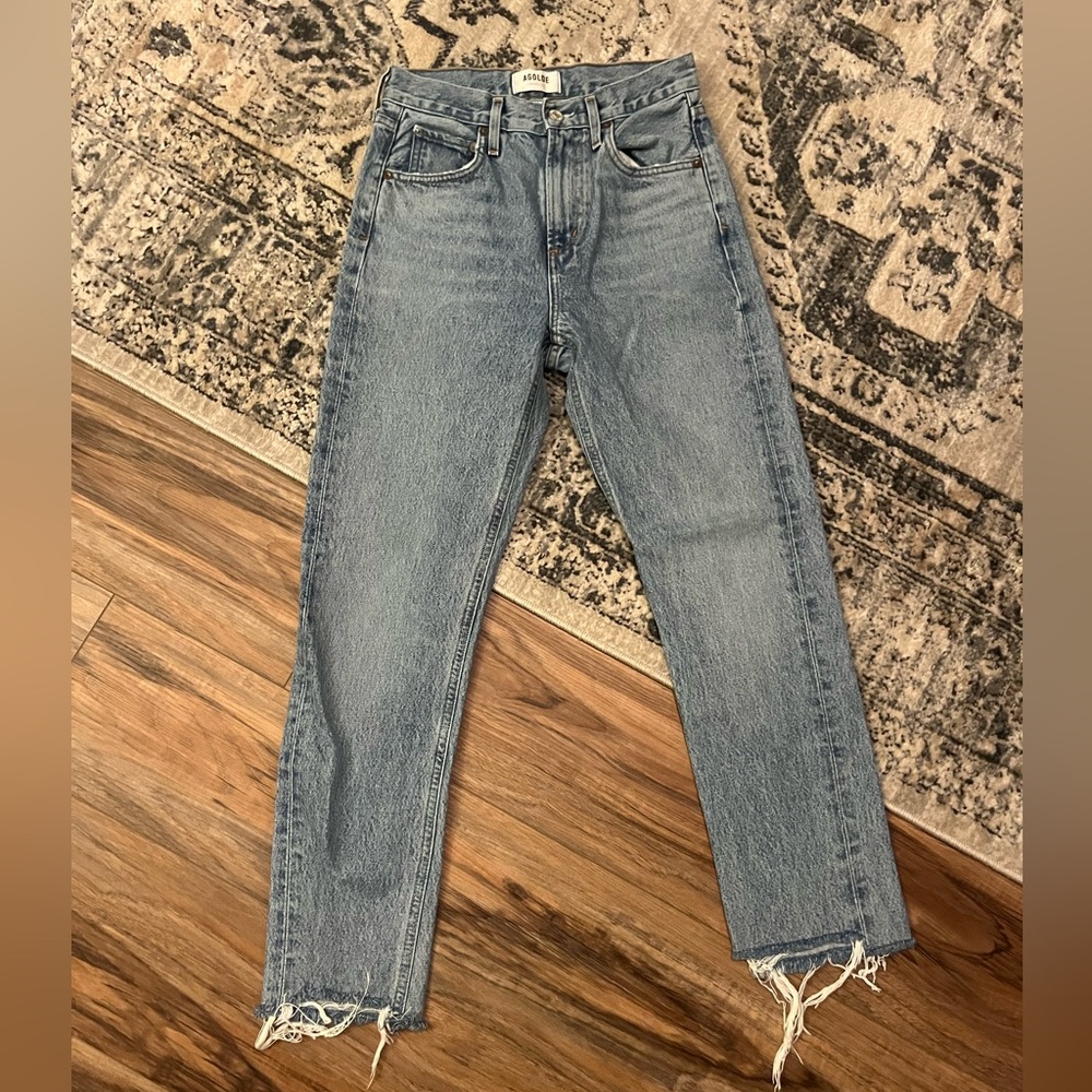 Agolde Light Blue Denim Jeans